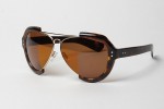 Maison Martin Margiela 8 Hybrid Aviator Sunglasses.