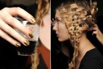 Alexander McQueen Hair And Nails Spring 2011.